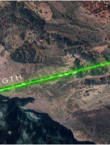 NEOM Spine Earthwork – Coastal Desert West Region