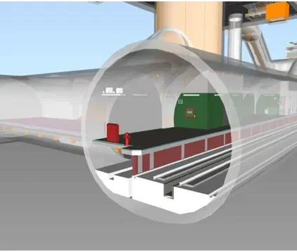 Green Line Metro, Phase 1 (As Built)