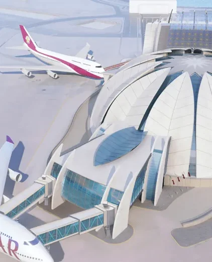 AMIRI AIR TERMINAL, QATAR